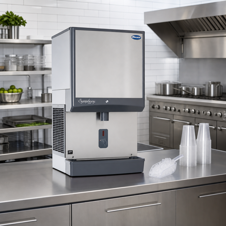 Product image #2 for Symphony Plus 25CI414A-SI Countertop Ice-Only Dispenser with SensorSAFE Dispense