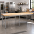 Thumbnail image #2 for John Boos Stainless Steel Baker's Table Frame for 168 x 30-Inch Top