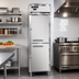 Thumbnail image #2 for Continental Refrigerator Designer Line DL1W-SS-HD 1-Section Full Stainless Steel Heated Holding Cabinet with Half Doors
