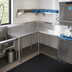 Thumbnail image #2 for John Boos Pro-Bowl L-Shaped Corner Clean Dishtable, 60