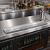 Thumbnail image #2 for Top Shelf 30-Inch Stainless Steel Underbar Drink Rail Drainer