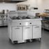 Thumbnail image #2 for Imperial 6-Battery Electric Floor Fryer with Built-In Filter System and Dump Station, 75 lb. Per Tank