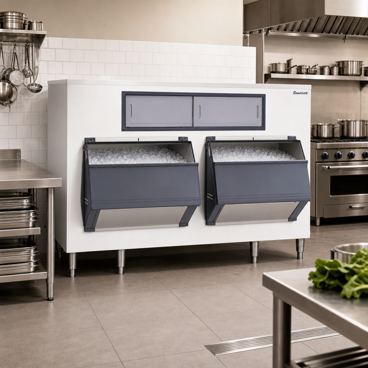 Product image #2 for SmartGATE SG1850-96 Upright Double Door Ice Storage Bin