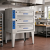 Thumbnail image #2 for Bakers Pride Super Deck Series 3-Cavity Electric Bake/Roast Deck Oven, 38 x 36 x 12 Inch Cavities, 24 kW