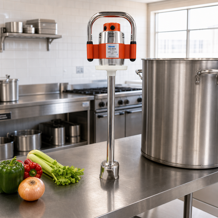 Product image #2 for SMX Single Speed Immersion Blender with 21 Inch Stainless Steel Shaft and 50 Gallon Capacity