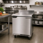 Thumbnail image #3 for Beverage Air WTR27HC 27-Inch One-Section Worktop Refrigerator, 5.25 Cu. Ft., Solid Door