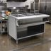 Thumbnail image #2 for Spec-Master SHT5OB-208 79-Inch 5-Well Electric Sealed Well Hot Food Table with Open Base