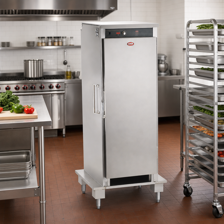 Product image #2 for Stationary Roll-In Combi-Companion Heated Holding Cabinet, 1-Section, Full-Height Door