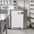 Thumbnail image #3 for Summit Commercial MOMCUBE™ ALFZ36MC Undercounter Breast Milk All-Freezer, 2.68 Cu. Ft., 1-Section, White, Reversible Solid Door