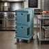Thumbnail image #3 for Cambro Ultra Camcart® Double-Compartment Front-Loading Insulated Food Pan Carrier, 45 Qt., Slate Blue