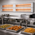 Thumbnail image #2 for Hatco Glo-Ray 132-Inch Lighted Double Infrared Strip Heater, Aluminum, 6.9 kW