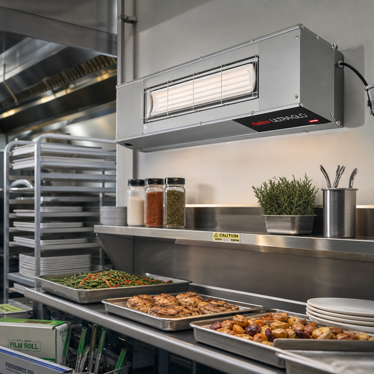 Product image #2 for Hatco Ultra-Glo 48-Inch High Watt Unlighted Ceramic Infrared Strip Heater