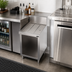 Thumbnail image #2 for Krowne Royal Series Freestanding Underbar Drainboard with Open Cabinet Base, 18