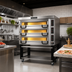 Thumbnail image #2 for PizzaMaster PM 823ED 3-Deck Electric Stone Hearth Pizza Oven