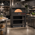Thumbnail image #2 for Round Enclosed Gas-Fired Brick Deck Pizza Oven with Touch-Screen Controls