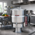 Thumbnail image #2 for Crown EP-30 30 Gallon Electric 2/3 Jacketed Stationary Pedestal Steam Kettle