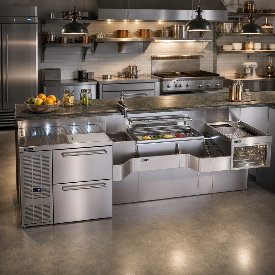Commercial Kitchen Production Set