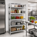 Thumbnail image #2 for Fermostock 5-Tier Starter Polymer Shelving Unit, 64