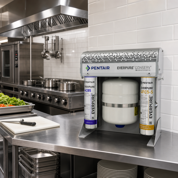 Product image #2 for Everpure Conserv 75E Commercial Reverse Osmosis Water Filtration System, 50 GPD