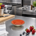 Thumbnail image #3 for Mingle™ Fireball Melamine Fruit Bowl, 4.5 oz, 5 Inch Round, Swirl Design