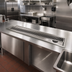 Thumbnail image #2 for Advance Tabco 96-Inch Stainless Steel Drop-In Urn Trough with Slotted Cover Plate
