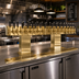 Thumbnail image #2 for Perlick 32-Faucet Back-to-Back Bridge Tee Glycol-Cooled Countertop Draft Beer Tower, Brass Finish