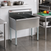 Thumbnail image #2 for Eagle Group Two-Compartment Utility Sink, 37-3/8