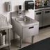 Thumbnail image #2 for Krowne Royal Series 18-Inch Freestanding Underbar Hand Sink Unit with Electronic Faucet and Soap/Towel Dispensers