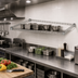Thumbnail image #2 for Quantum 60-Inch x 18-Inch 3-Sided Wire Frame Shelf, 304 Stainless Steel