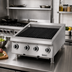 Thumbnail image #2 for 24-Inch Countertop Gas Radiant Charbroiler with Non-Adjustable Cast Iron Grates