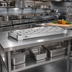 Thumbnail image #3 for Eagle Quik-Set 60 x 18 Inch Solid Louvered Stainless Steel Shelf