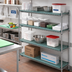Thumbnail image #2 for Quantum 54 Inch x 24 Inch Polymer Shelf Mat for Wire Shelves with Green Epoxy Antimicrobial Finish