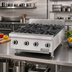 Thumbnail image #2 for Garland US Range UT Counter 48-Inch Countertop Gas Hotplate with 8 Open Burners