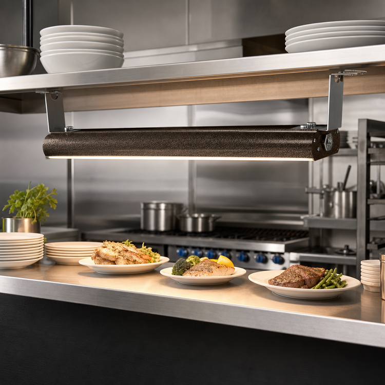 Product image #2 for Vollrath 78-Inch Low Profile Unlighted Heat Strip, 208V, Direct Wired