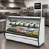 Thumbnail image #2 for Howard-McCray 98-Inch Full-Service Deli Meat & Cheese Service Case with Straight Glass, Remote Refrigeration, and LED Lighting