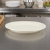 Thumbnail image #3 for Crestware Dover White Oval Ceramic Platter, 10-7/8