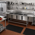 Thumbnail image #2 for Spec-Master FN2880-4-24-14/3 Four-Compartment Stainless Steel Commercial Sink with Left and Right Drainboards