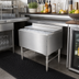 Thumbnail image #2 for John Boos 30-Inch Stainless Steel Insulated Underbar Ice Bin/Cocktail Unit with 2-Piece Sliding Lid