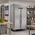 Thumbnail image #2 for Victory UltraSpec FS-2D-S1-PT-HC Two-Section Pass-Thru Solid Door Freezer