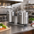 Thumbnail image #2 for Cleveland Range TKET12T Electric Twin Countertop Tilting Kettle, 12 Gallons Each