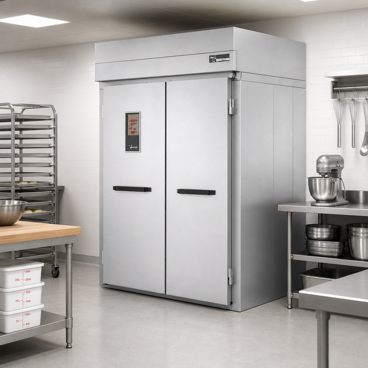Product image #2 for Baxter PW2S Double Wide Roll-In Proofer Cabinet, 100.5-Inch Deep, 2-Section, Electric, Stainless Steel, Floor Model