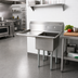Thumbnail image #2 for John Boos E-Series 1-Compartment Stainless Steel Sink with Left Drainboard
