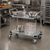 Thumbnail image #2 for Quantum WRSC-1842-2SS 42 Inch x 18 Inch 2-Shelf Solid Stainless Steel Utility Bus Cart