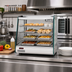 Thumbnail image #3 for Migali Competitor Series Countertop Heated Food Display Case, 26.6-Inch Wide, 4.5 Cu. Ft., Straight Glass Front