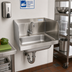 Thumbnail image #2 for BK Resources BKHS-W-1410-1-SS Wall-Mount Hand Sink — 14