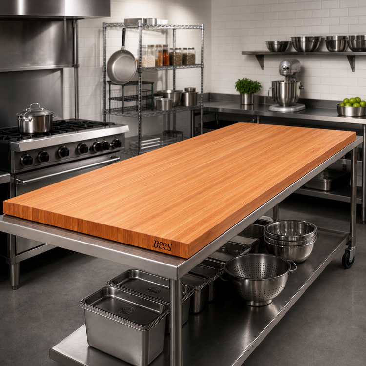 Product image #2 for Boos Block American Cherry Edge Grain Kitchen Countertop, 120 x 30 x 1-1/2 Inches, Oil Finish