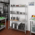 Thumbnail image #2 for Advance Tabco Special Value Heavy Duty Chrome Plated Wire Shelf, 48