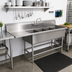 Thumbnail image #2 for John Boos Pro-Bowl 4-Compartment Stainless Steel Sink with Left Drainboard, 18