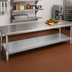 Thumbnail image #2 for BK Resources Galvanized Steel Undershelf for 96-Inch x 30-Inch Work Table