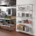 Thumbnail image #2 for EagleGard 4-Tier Add-On Wire Shelving Unit, 30